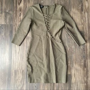 Green Bebe Bandage Dress for Sale up to 90% Off: Poshmark